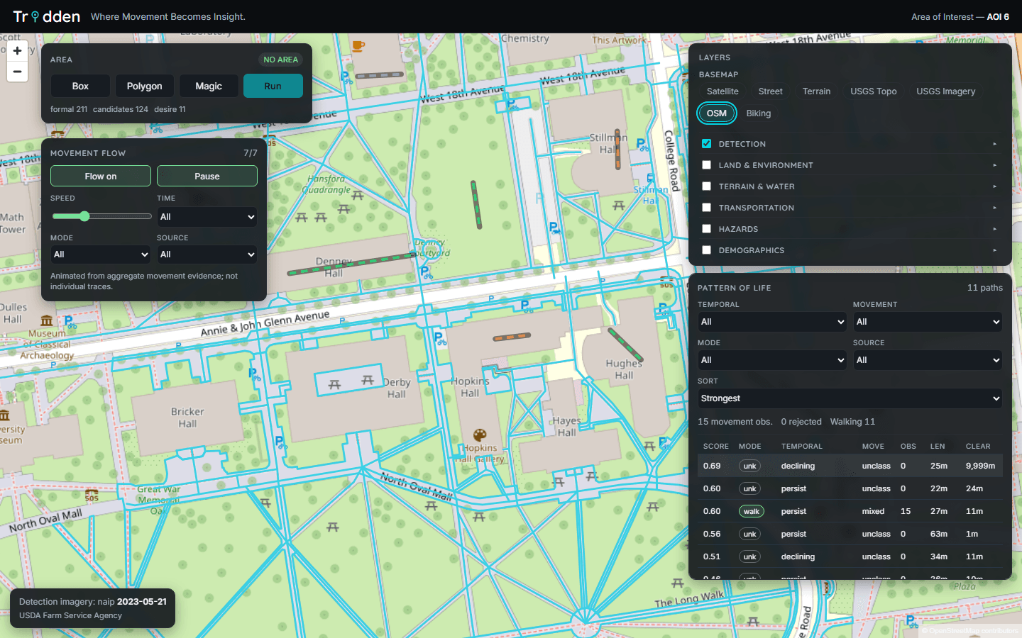 OSM basemap