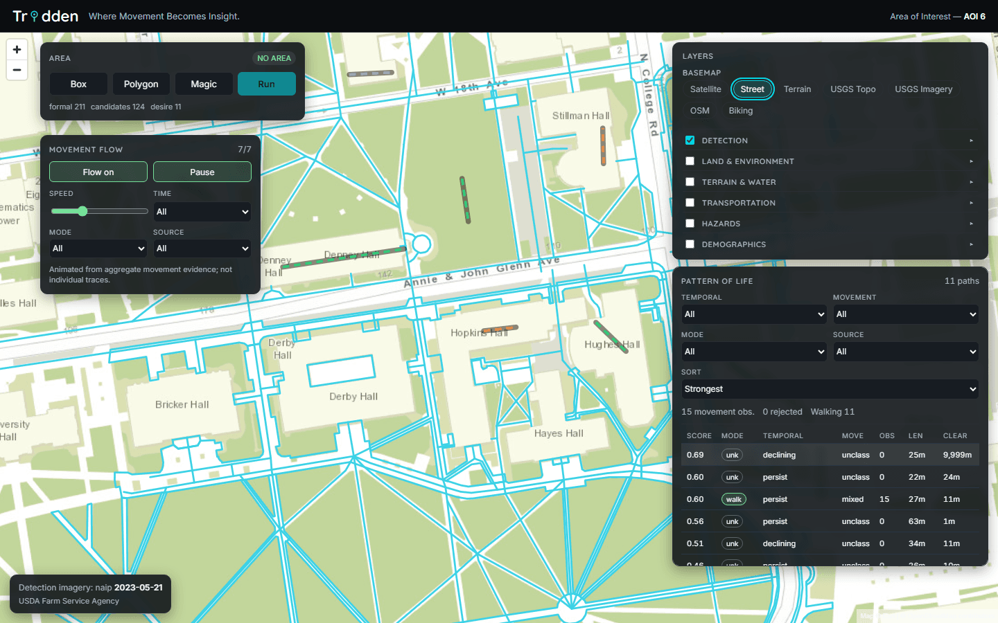 Street basemap